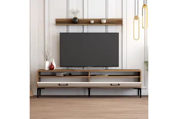 Andifli Tv-møbelsett 180x47 cm - Brun - Møbler - Mediamøbel & tv møbel - TV-møbelsett