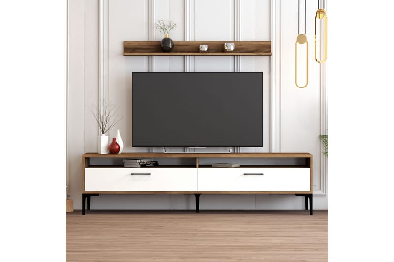 Andifli Tv-møbelsett 180x47 cm - Brun - TV-møbelsett