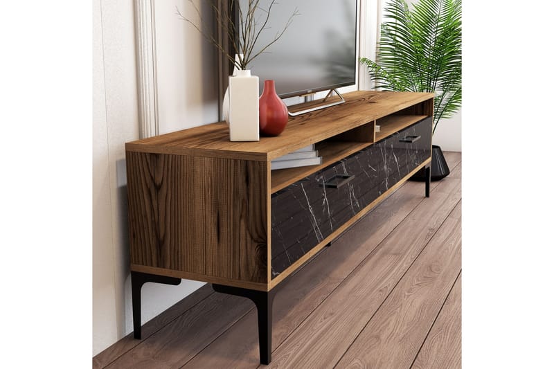 Andifli Tv-møbelsett 180x47 cm - Brun - Møbler - Mediamøbel & tv møbel - TV-møbelsett