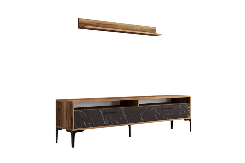 Andifli Tv-møbelsett 180x47 cm - Brun - Møbler - Mediamøbel & tv møbel - TV-møbelsett