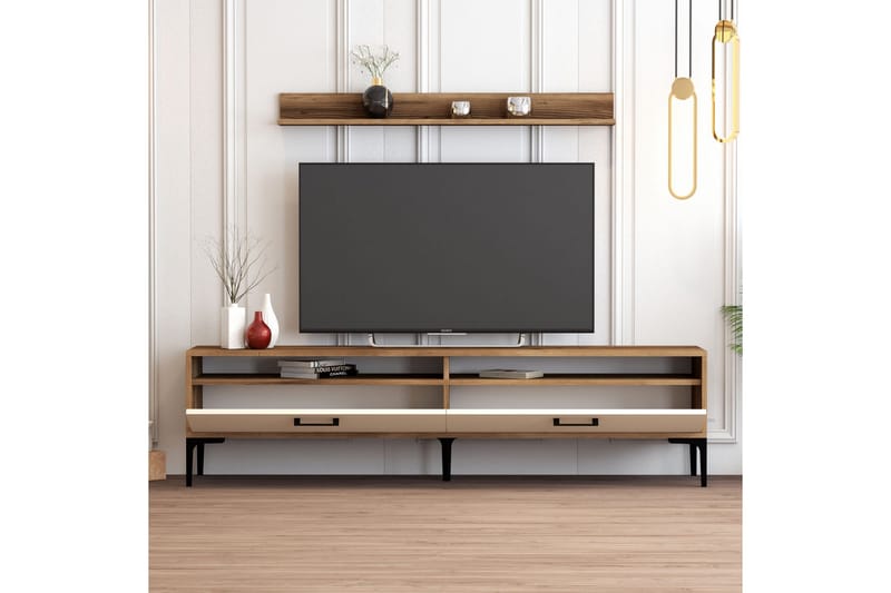 Andifli Tv-møbelsett 180x47 cm - Brun - Møbler - Mediamøbel & tv møbel - TV-møbelsett