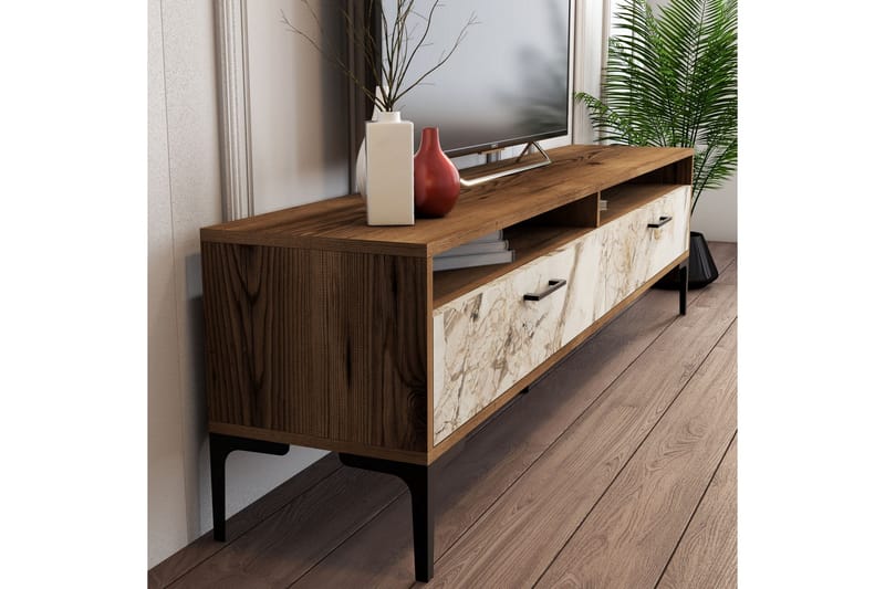 Andifli Tv-møbelsett 180x47 cm - Brun - Møbler - Mediamøbel & tv møbel - TV-møbelsett
