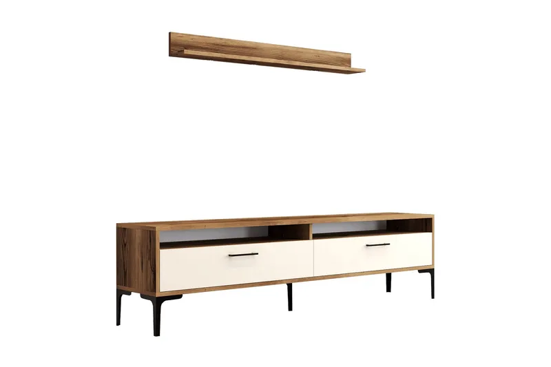 Andifli Tv-møbelsett 180x47 cm - Brun - Møbler - Mediamøbel & tv møbel - TV-møbelsett