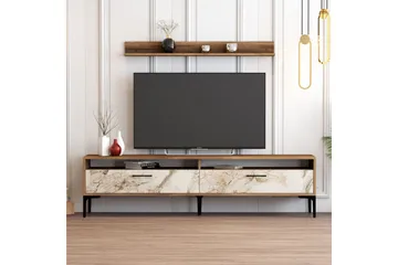 Andifli Tv-møbelsett 180x47 cm - Brun - Møbler - Mediamøbel & tv møbel - TV-møbelsett