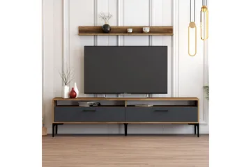 Andifli Tv-møbelsett 180x47 cm - Brun - Møbler - Mediamøbel & tv møbel - TV-møbelsett