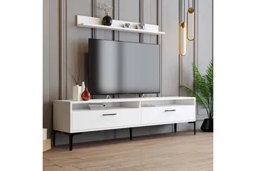 Andifli Tv-møbelsett 180x47 cm - Hvit - Møbler - Mediamøbel & tv møbel - TV-møbelsett
