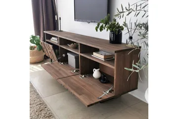 Andifli Tv-møbelsett 50x15 cm - Brun - Møbler - Mediamøbel & tv møbel - TV-møbelsett