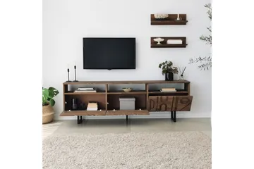 Andifli Tv-møbelsett 50x15 cm - Brun - Møbler - Mediamøbel & tv møbel - TV-møbelsett
