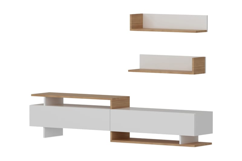 Ayaze TV-benk - Hvit - Møbler - Mediamøbel & tv møbel - TV-møbelsett