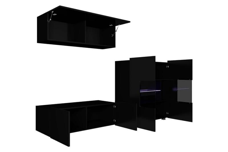 Calabrini TV-møbel - Beige / Grå - Møbler - Mediamøbel & tv møbel - TV-møbelsett