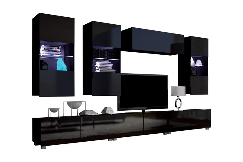 Calabrini TV-møbel - Hvit - Møbler - Mediamøbel & tv møbel - TV-møbelsett