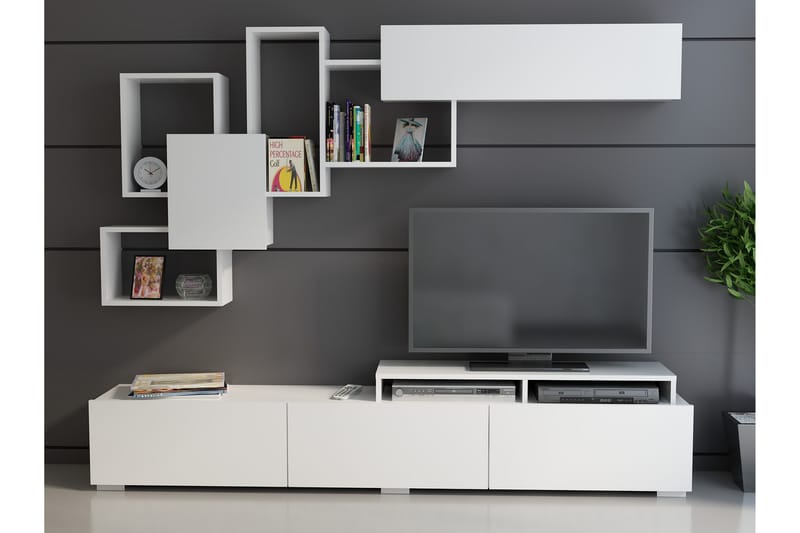 Decorotika Mediaoppbevaring - Møbler - Mediamøbel & tv møbel - TV-møbelsett