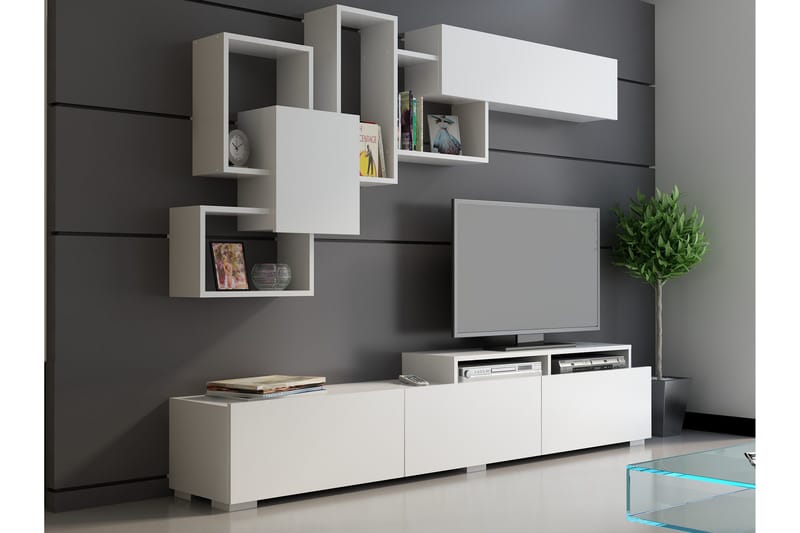 Decorotika Mediaoppbevaring - Møbler - Mediamøbel & tv møbel - TV-møbelsett