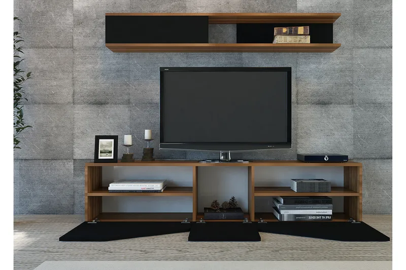 Decorotika TV-benk med Hylle - Møbler - Mediamøbel & tv møbel - TV-møbelsett