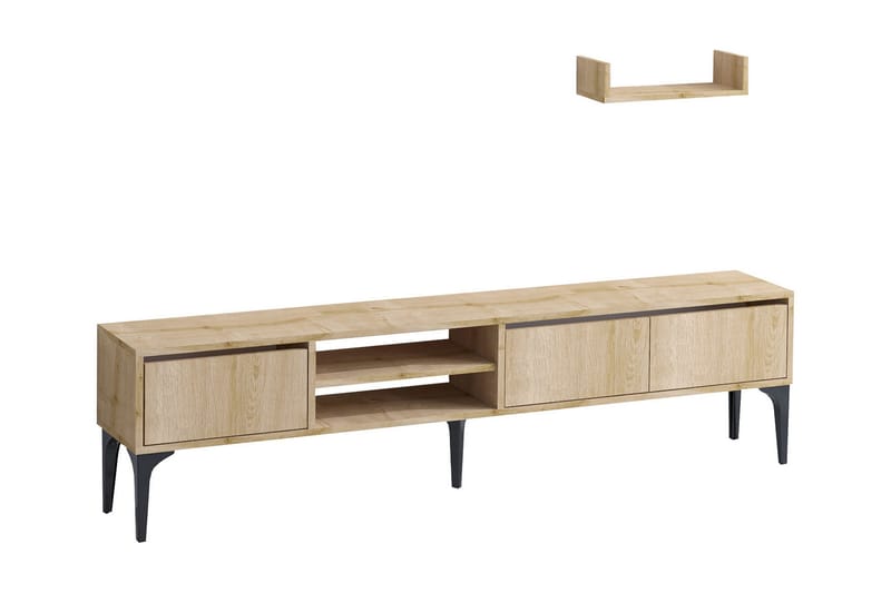 Desgrar Tv-möbelset 180x50 cm - Blå - Møbler - Mediamøbel & tv møbel - TV-møbelsett