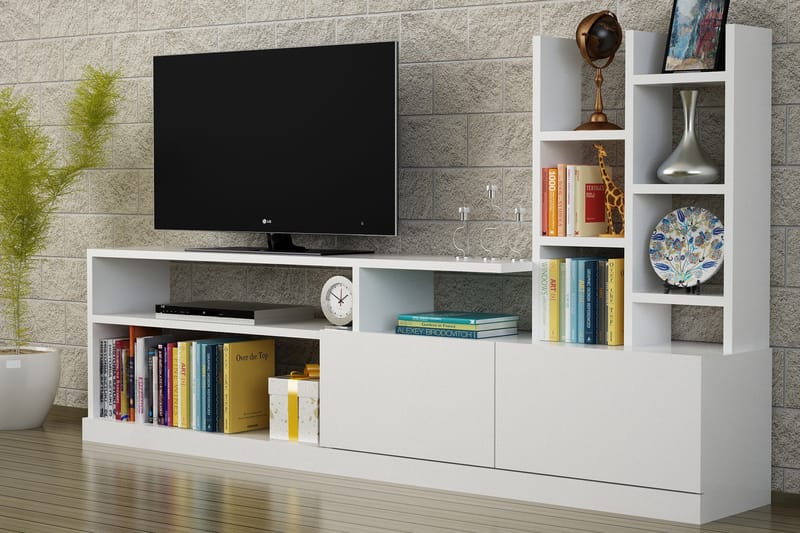 Furny Home TV-benk - Møbler - Mediamøbel & tv møbel - TV-møbelsett