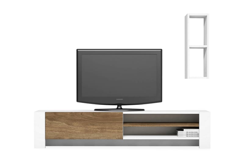 Gersby TV-Benk 160 cm - Brun - Møbler - Mediamøbel & tv møbel - TV-møbelsett