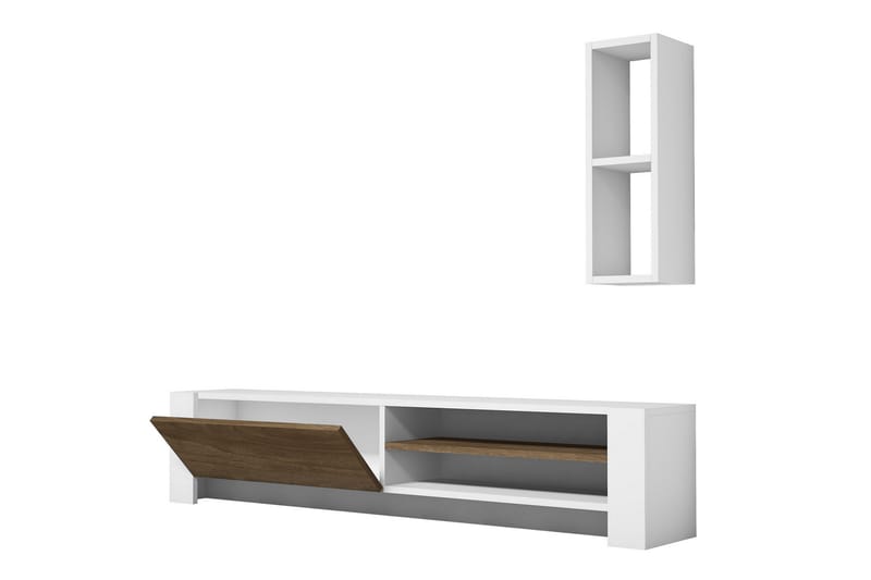 Gersby TV-Benk 160 cm - Brun - Møbler - Mediamøbel & tv møbel - TV-møbelsett