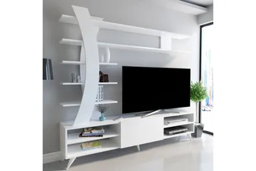 Hejde TV-Benk 180 cm - Hvit - Møbler - Mediamøbel & tv møbel - TV-møbelsett