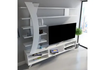Hejde TV-Benk 180 cm - Hvit - Møbler - Mediamøbel & tv møbel - TV-møbelsett