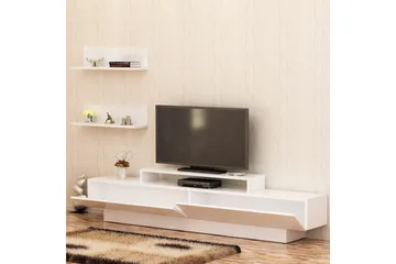 Hejde TV-Benk 180 cm - Hvit - Møbler - Mediamøbel & tv møbel - TV-møbelsett