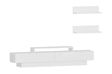 Hejde TV-Benk 180 cm - Hvit - Møbler - Mediamøbel & tv møbel - TV-møbelsett