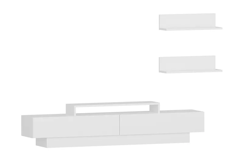 Hejde TV-Benk 180 cm - Hvit - Møbler - Mediamøbel & tv møbel - TV-møbelsett