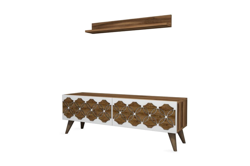 Hovdane TV-Benk 120 cm - Brun - Møbler - Mediamøbel & tv møbel - TV-møbelsett