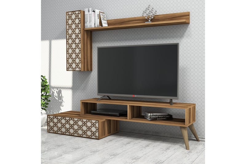 Hovdane TV-Benk 150 cm - Brun - Møbler - Mediamøbel & tv møbel - TV-møbelsett