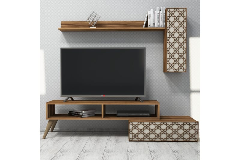Hovdane TV-Benk 150 cm - Brun - Møbler - Mediamøbel & tv møbel - TV-møbelsett