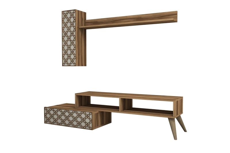 Hovdane TV-Benk 150 cm - Brun - Møbler - Mediamøbel & tv møbel - TV-møbelsett