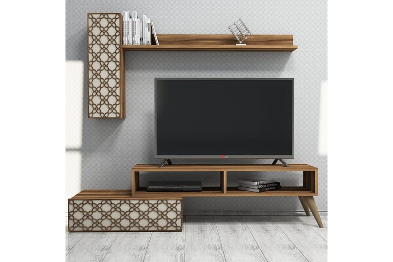 Hovdane TV-Benk 150 cm - Brun - Møbler - Mediamøbel & tv møbel - TV-møbelsett