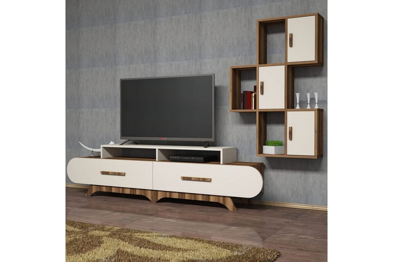 Hovdane TV-Benk 205 cm - Brun - Møbler - Mediamøbel & tv møbel - TV-møbelsett