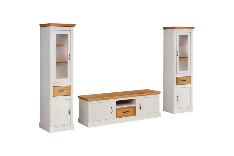 TV-møbelsett Loft24 Selma TV-møbelsett Hvit, undefined