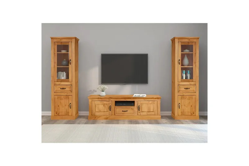 TV-møbelsett Loft24 Selma TV-møbelsett Natur - Møbler - Mediamøbel & tv møbel - TV-møbelsett