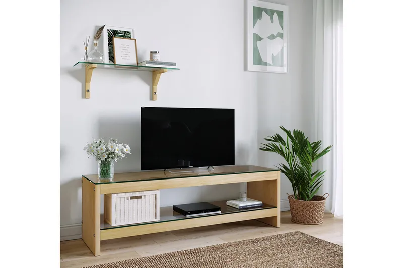 Malmby TV-Møbelsett 140 cm, Brun