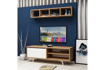 Mod Design TV-benk med Vegghylle - Møbler - Mediamøbel & tv møbel - TV-møbelsett