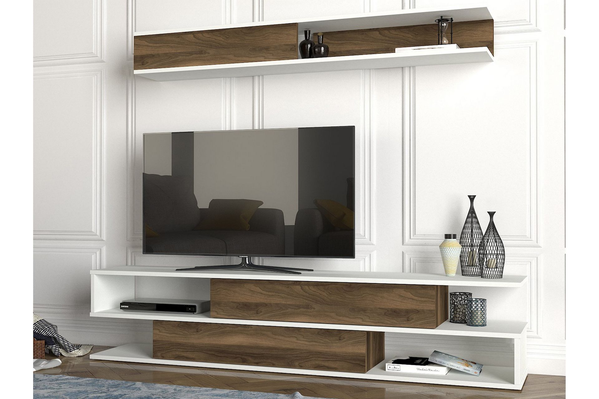 Myane Mediaoppbevaring - Møbler - Mediamøbel & tv møbel - TV-møbelsett