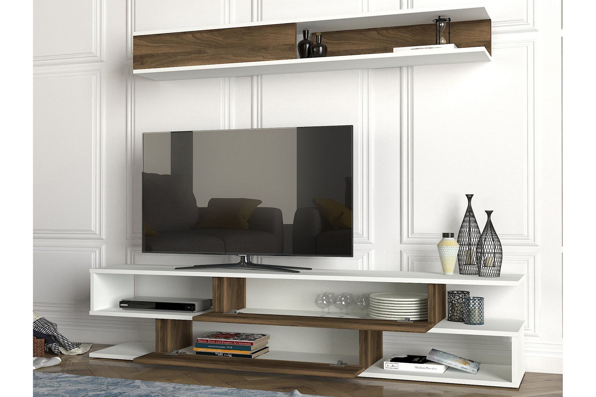 Myane Mediaoppbevaring - Møbler - Mediamøbel & tv møbel - TV-møbelsett