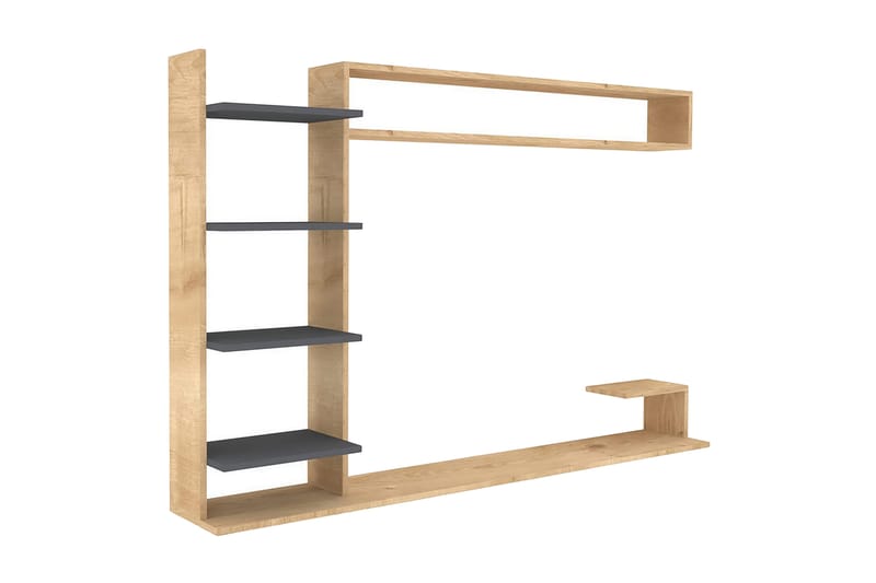 Rinorea Tv-møbelsett 180x121,8 cm - Blå - Møbler - Mediamøbel & tv møbel - TV-møbelsett