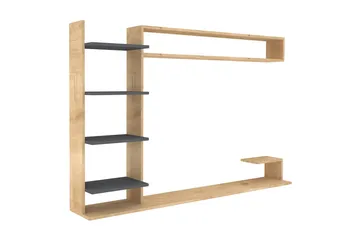 Rinorea Tv-møbelsett 180x121,8 cm - Blå - Møbler - Mediamøbel & tv møbel - TV-møbelsett