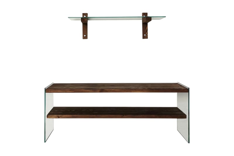 Teenie TV-møbelsett 45 cm - Valnøtt - Møbler - Mediamøbel & tv møbel - TV-møbelsett