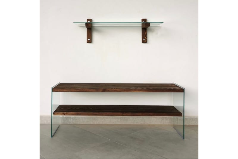 Teenie TV-møbelsett 45 cm - Valnøtt - Møbler - Mediamøbel & tv møbel - TV-møbelsett