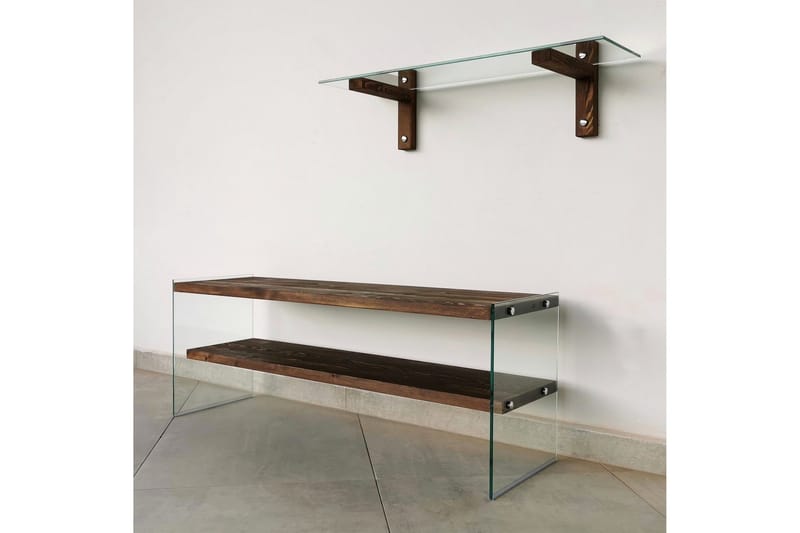 Teenie TV-møbelsett 45 cm - Valnøtt - Møbler - Mediamøbel & tv møbel - TV-møbelsett