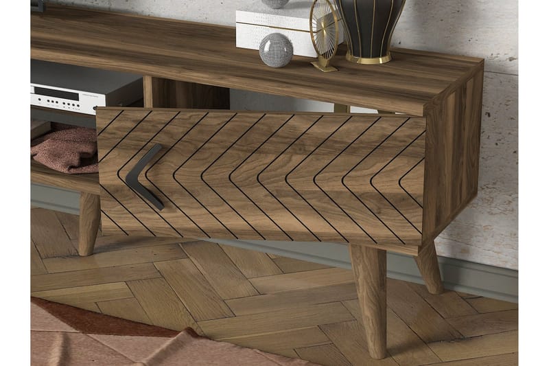 Tera Home TV-benk med Vegghylle - Møbler - Mediamøbel & tv møbel - TV-møbelsett