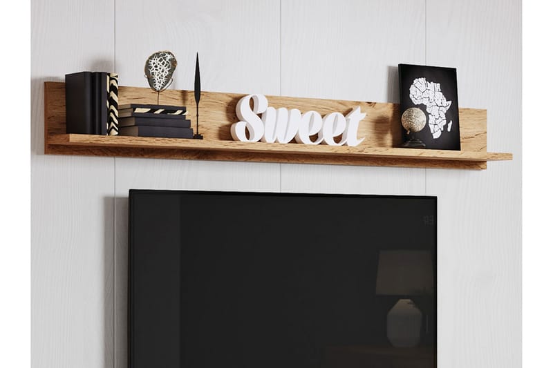 Tv-møbelsett - Natur/Hvit - Møbler - Mediamøbel & tv møbel - TV-møbelsett