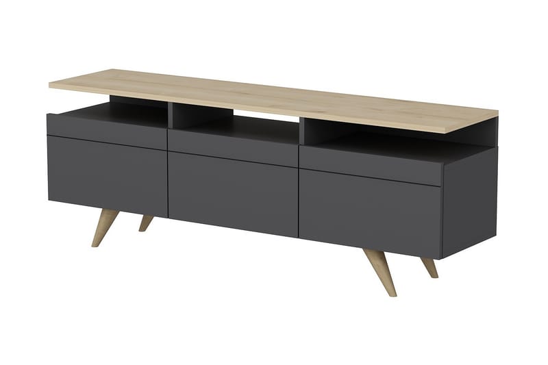 TV Unit Antrasitt|Eik - Møbler - Mediamøbel & tv møbel - TV-møbelsett