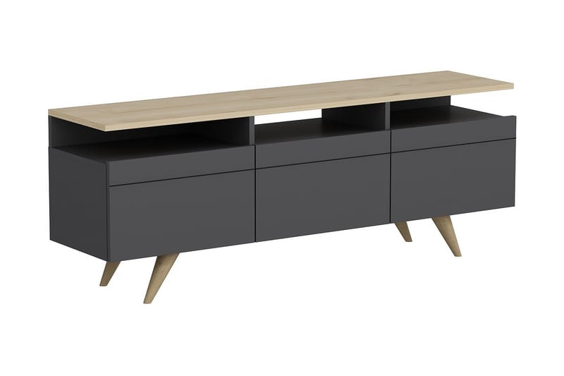 TV Unit Antrasitt|Eik - Møbler - Mediamøbel & tv møbel - TV-møbelsett