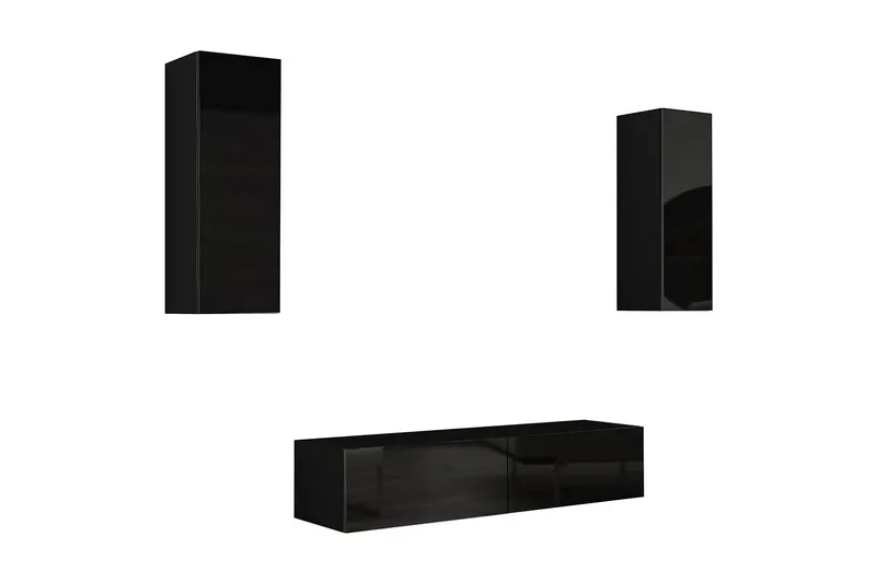 Vigo TV-møbelsett 210x40x180 cm - Møbler - Mediamøbel & tv møbel - TV-møbelsett