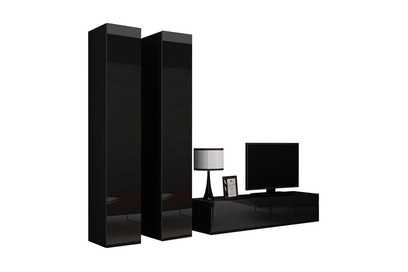Vigo TV-møbelsett 220x40x180 cm - Møbler - Mediamøbel & tv møbel - TV-møbelsett